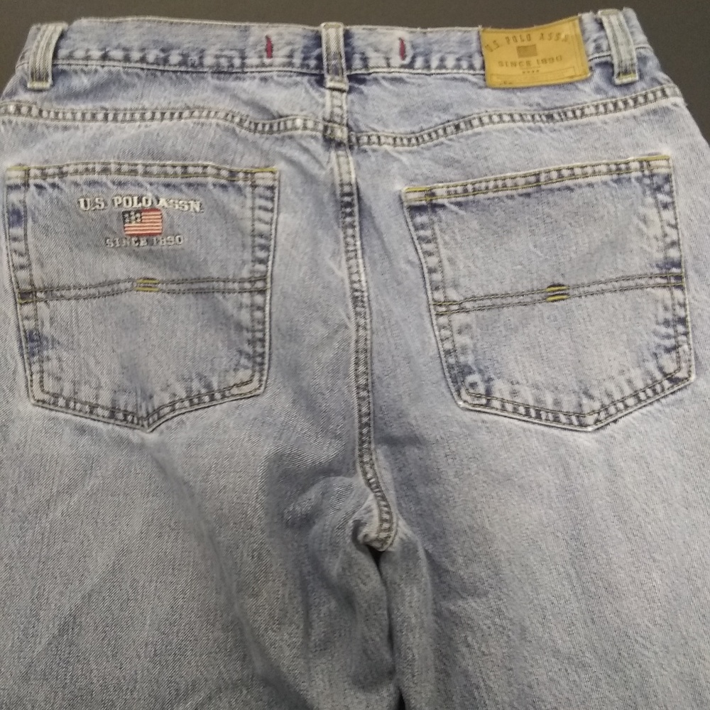 Polo jeans ralph lauren vtg 34 x 32 light wash